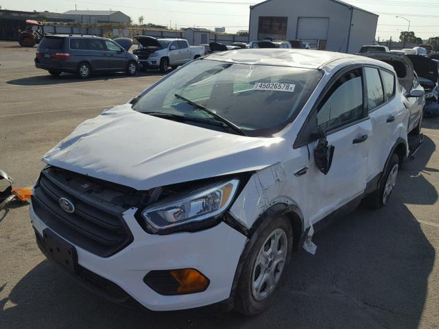 1FMCU0F74HUA94213 - 2017 FORD ESCAPE S WHITE photo 2