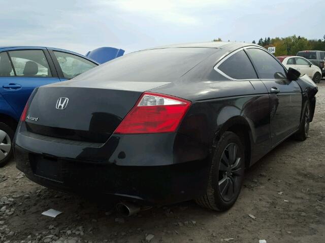 1HGCS12738A801066 - 2008 HONDA ACCORD EX BLACK photo 4