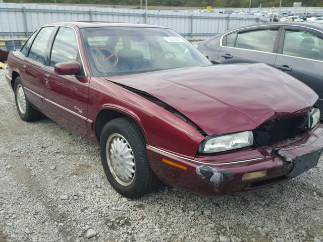 2G4WB52KXT1424645 - 1996 BUICK REGAL CUST MAROON photo 1