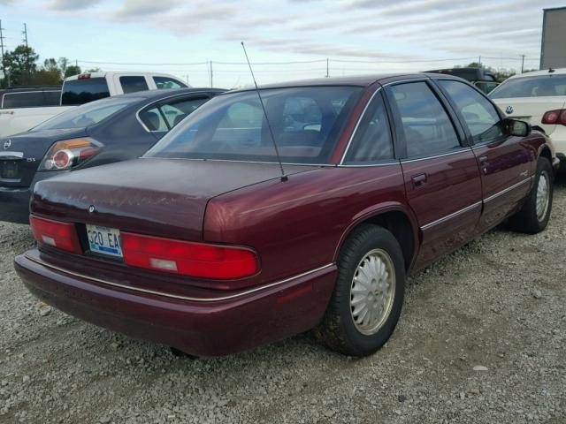 2G4WB52KXT1424645 - 1996 BUICK REGAL CUST MAROON photo 4