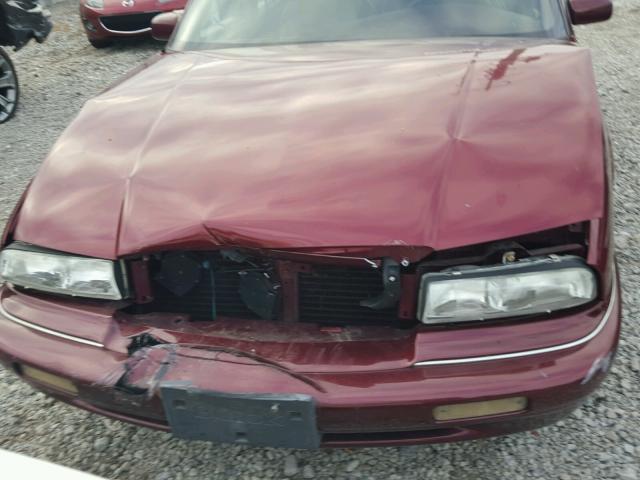 2G4WB52KXT1424645 - 1996 BUICK REGAL CUST MAROON photo 7