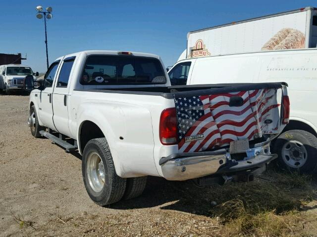 1FTWW32P25EC77070 - 2005 FORD F350 SUPER WHITE photo 3