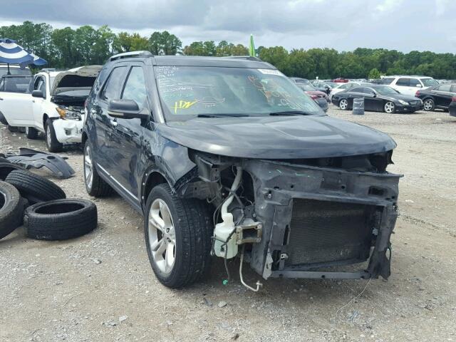 1FMHK7F88BGA69737 - 2011 FORD EXPLORER L BLACK photo 1