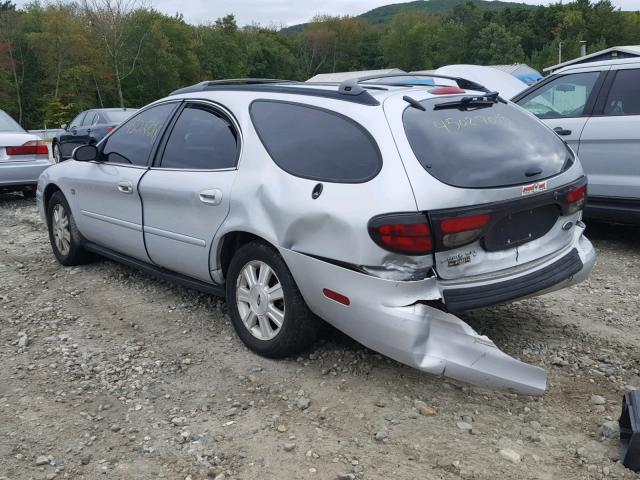 1FAHP59S74A174881 - 2004 FORD TAURUS SEL GRAY photo 3