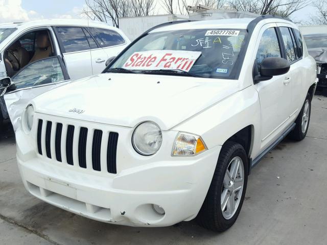 1J4NT4FBXAD591729 - 2010 JEEP COMPASS SP WHITE photo 2