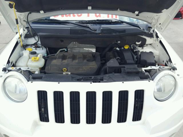 1J4NT4FBXAD591729 - 2010 JEEP COMPASS SP WHITE photo 7