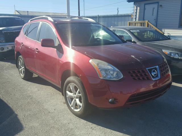 JN8AS58V48W116357 - 2008 NISSAN ROGUE RED photo 1