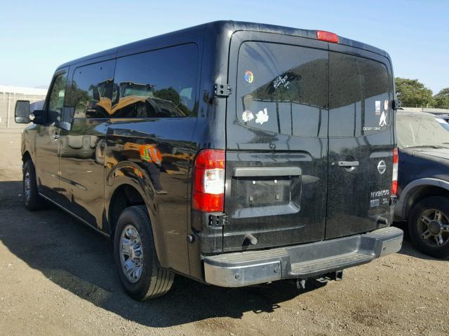 5BZAF0AAXEN160875 - 2014 NISSAN NV 3500 BLACK photo 3