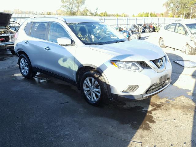 KNMAT2MV0FP509146 - 2015 NISSAN ROGUE S SILVER photo 1