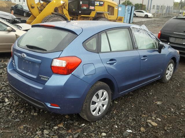 JF1GPAA66G8222269 - 2016 SUBARU IMPREZA BLUE photo 4