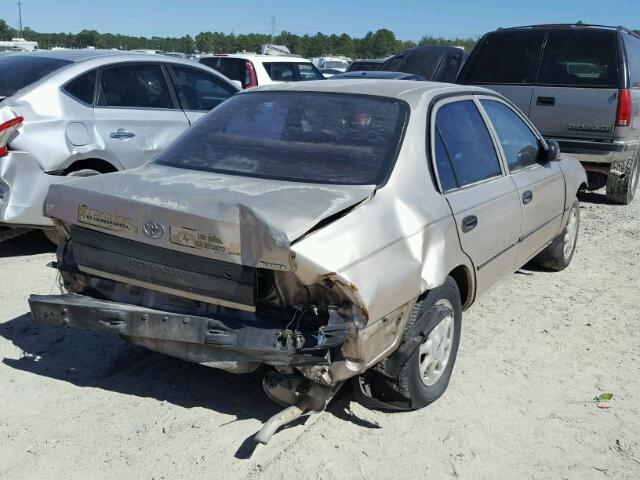 1NXAE04B3SZ236425 - 1995 TOYOTA COROLLA GOLD photo 4