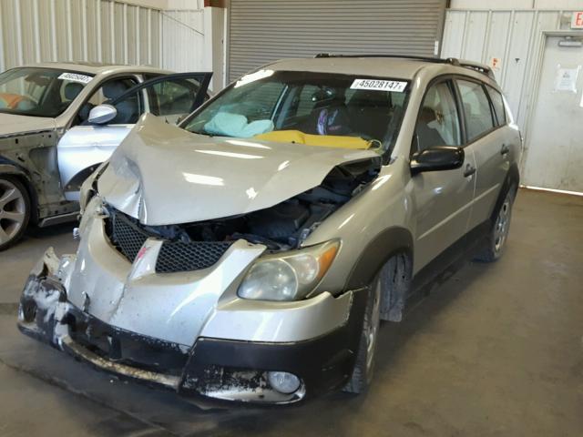 5Y2SL62884Z454617 - 2004 PONTIAC VIBE GRAY photo 2