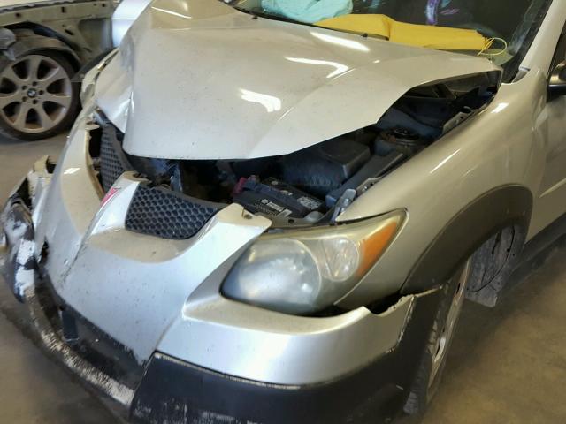 5Y2SL62884Z454617 - 2004 PONTIAC VIBE GRAY photo 9