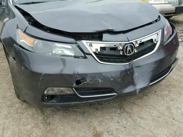 19UUA8F22DA006261 - 2013 ACURA TL SILVER photo 9