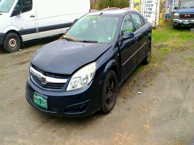 1G8ZS57B68F265515 - 2008 SATURN AURA XE BLUE photo 2