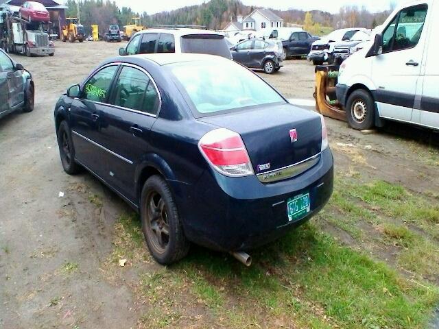 1G8ZS57B68F265515 - 2008 SATURN AURA XE BLUE photo 3