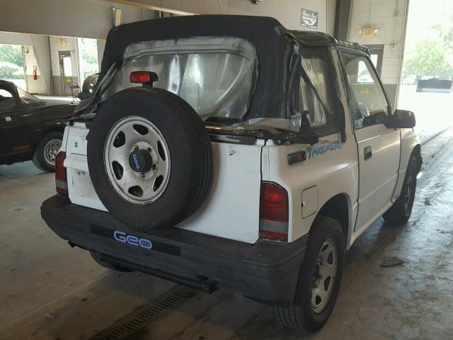 2CNBE18U4S6915821 - 1995 GEO TRACKER WHITE photo 4