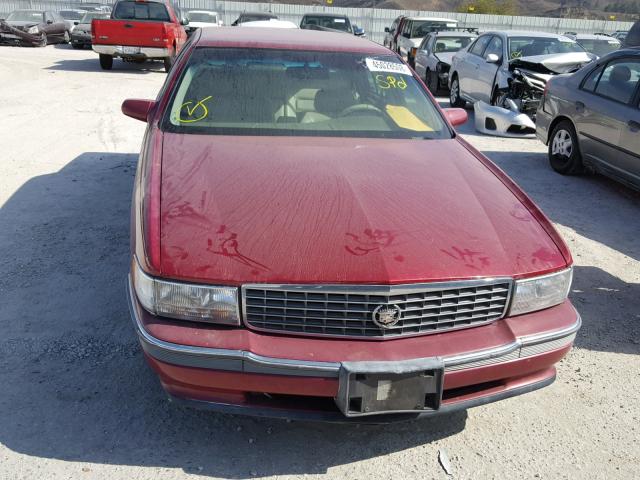 1G6KF52Y4RU200699 - 1994 CADILLAC DEVILLE CO BURGUNDY photo 9