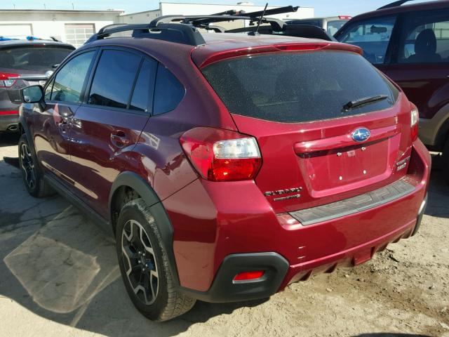 JF2GPABC7G8324549 - 2016 SUBARU CROSSTREK MAROON photo 3