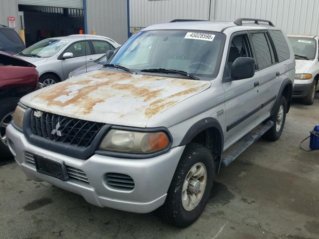 JA4LS21H13J003263 - 2003 MITSUBISHI MONTERO SP SILVER photo 2