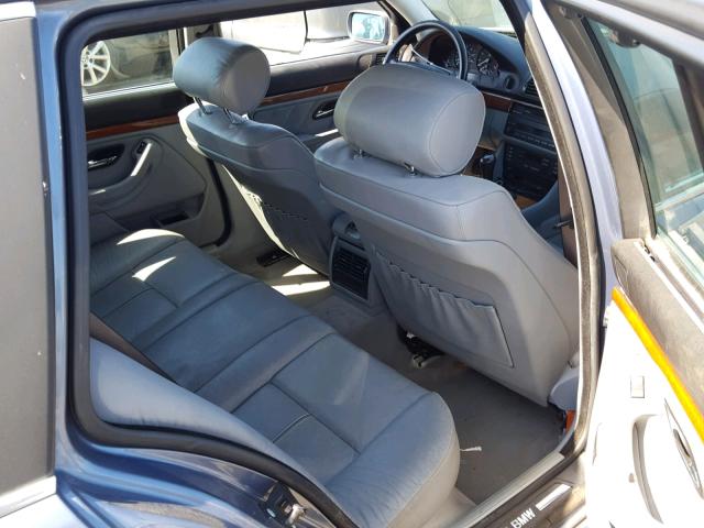 WBADS33411GD50080 - 2001 BMW 525 IT BLUE photo 6