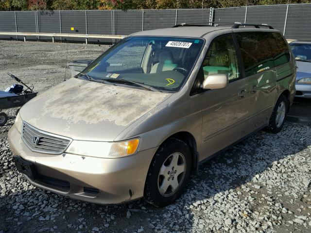 2HKRL1868XH538293 - 1999 HONDA ODYSSEY EX TAN photo 2