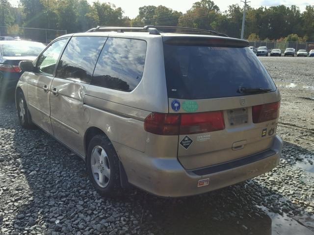 2HKRL1868XH538293 - 1999 HONDA ODYSSEY EX TAN photo 3