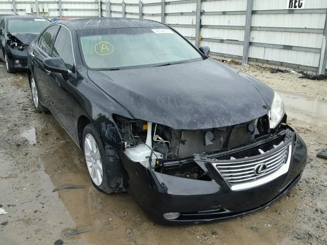 JTHBJ46G892296550 - 2009 LEXUS ES 350 BLACK photo 1