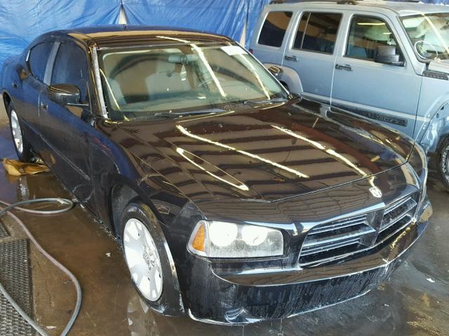 2B3KA43R57H624293 - 2007 DODGE CHARGER SE BLACK photo 1