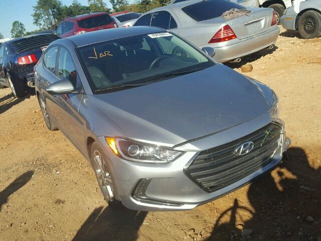 5NPD84LF3HH007136 - 2017 HYUNDAI ELANTRA SE SILVER photo 1