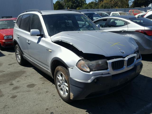 WBXPA73434WB29782 - 2004 BMW X3 2.5I GRAY photo 1