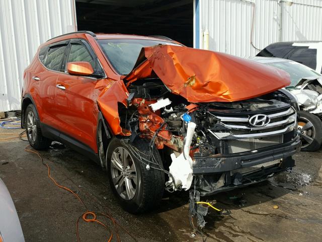 5XYZUDLBXDG027268 - 2013 HYUNDAI SANTA FE S ORANGE photo 1