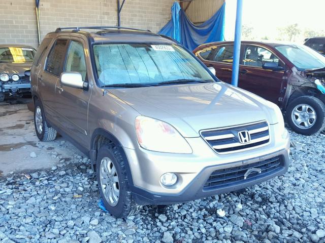 SHSRD78955U327695 - 2005 HONDA CR-V GOLD photo 1