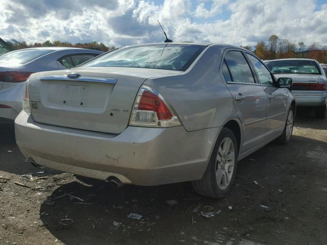 3FAHP08178R181790 - 2008 FORD FUSION SEL GRAY photo 4