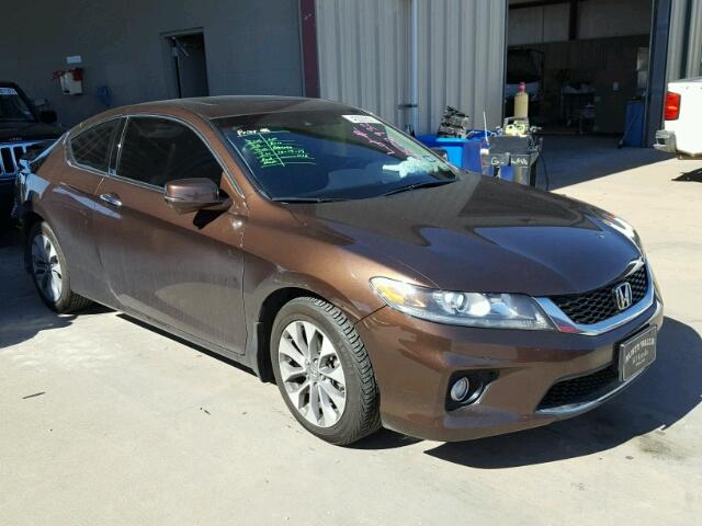 1HGCT1B86DA013527 - 2013 HONDA ACCORD EXL BROWN photo 1