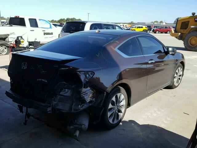 1HGCT1B86DA013527 - 2013 HONDA ACCORD EXL Qəhvəyi foto 4