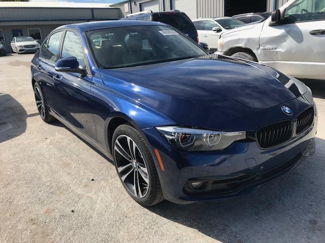 WBA8D9G57JNU70850 - 2018 BMW 330 XI Mavi fotoğraf 1