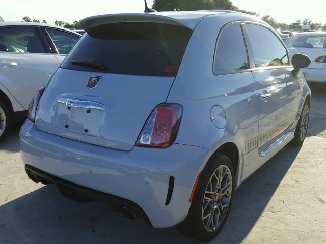 3C3CFFFHXHT565757 - 2017 FIAT 500 GRAY photo 4