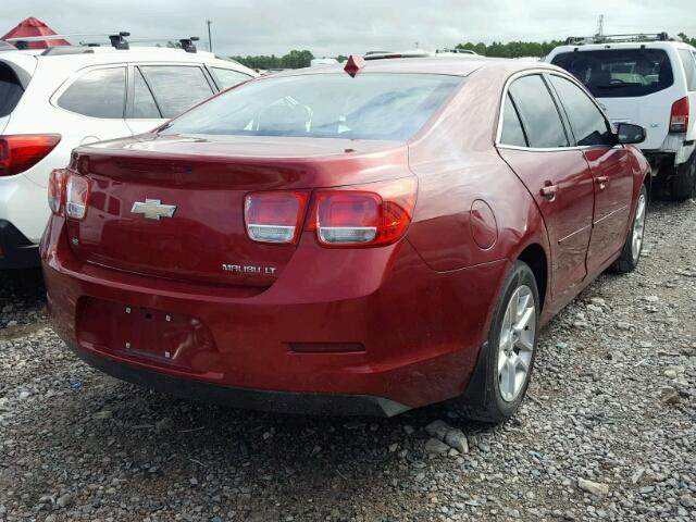 1G11C5SL5EF213796 - 2014 CHEVROLET MALIBU 1LT RED photo 4