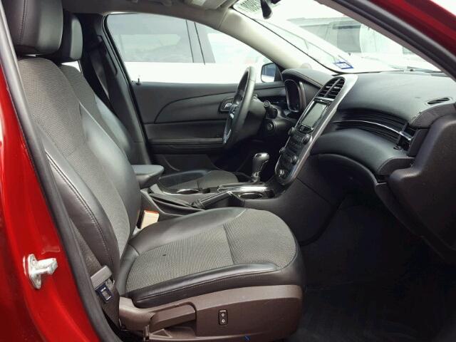 1G11C5SL5EF213796 - 2014 CHEVROLET MALIBU 1LT RED photo 5