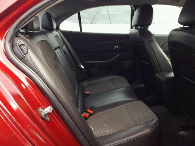 1G11C5SL5EF213796 - 2014 CHEVROLET MALIBU 1LT RED photo 6