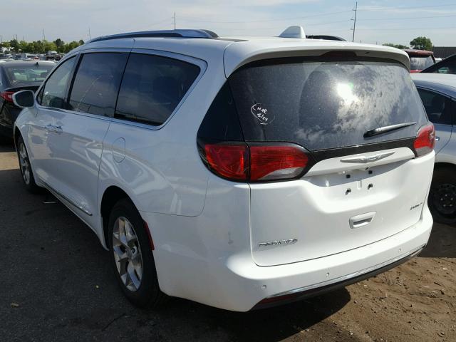2C4RC1GG3JR272590 - 2018 CHRYSLER PACIFICA L 白色 照片 3