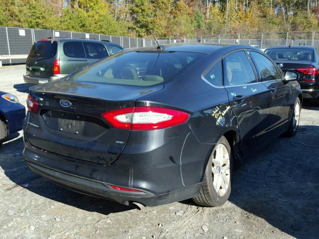 3FA6P0H72ER373965 - 2014 FORD FUSION SE GRAY photo 4