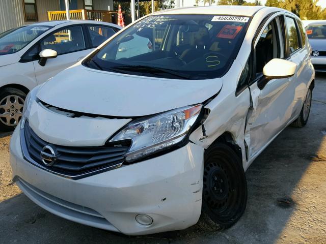 3N1CE2CP3FL392781 - 2015 NISSAN VERSA NOTE WHITE photo 2