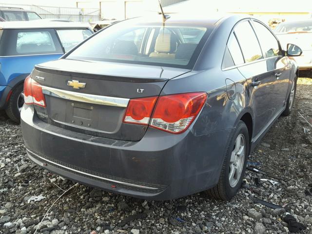 1G1PC5SB5E7294455 - 2014 CHEVROLET CRUZE LT CHARCOAL photo 4