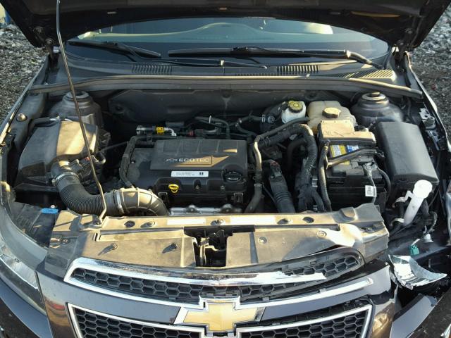 1G1PC5SB5E7294455 - 2014 CHEVROLET CRUZE LT CHARCOAL photo 7