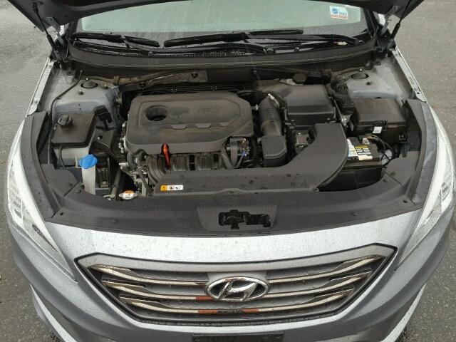 5NPE34AF3GH372470 - 2016 HYUNDAI SONATA SPO GRAY photo 7