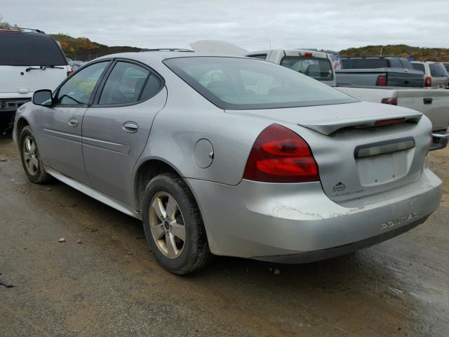 2G2WP552081151664 - 2008 PONTIAC GRAND PRIX SILVER photo 3