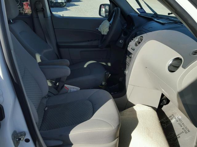 3GNCA13BX9S631736 - 2009 CHEVROLET HHR LS WHITE photo 5