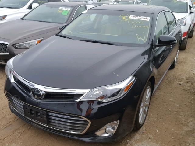 4T1BK1EBXEU120418 - 2014 TOYOTA AVALON BAS BLACK photo 2
